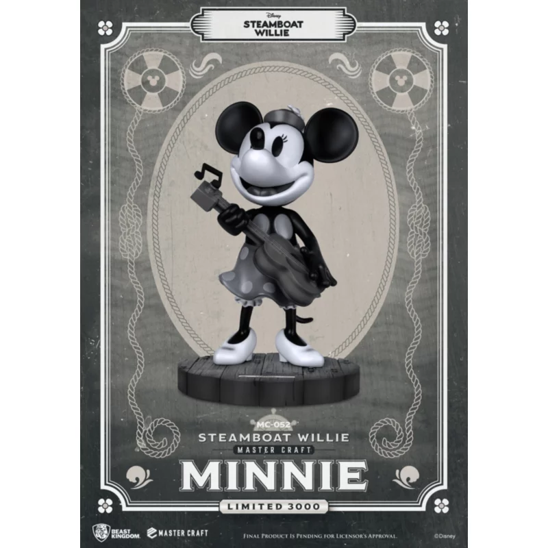 Steamboat Willie Master Craft Minnie Figurine, Beast Kingdom 4 Steamboat Willie Master Craft Minnie Figurine, Beast Kingdom - Image 2