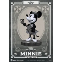Steamboat Willie Master Craft Minnie Figurine, Beast Kingdom 9 Steamboat Willie Master Craft Minnie Figurine, Beast Kingdom -Toy Kids Shop 711203440369 2